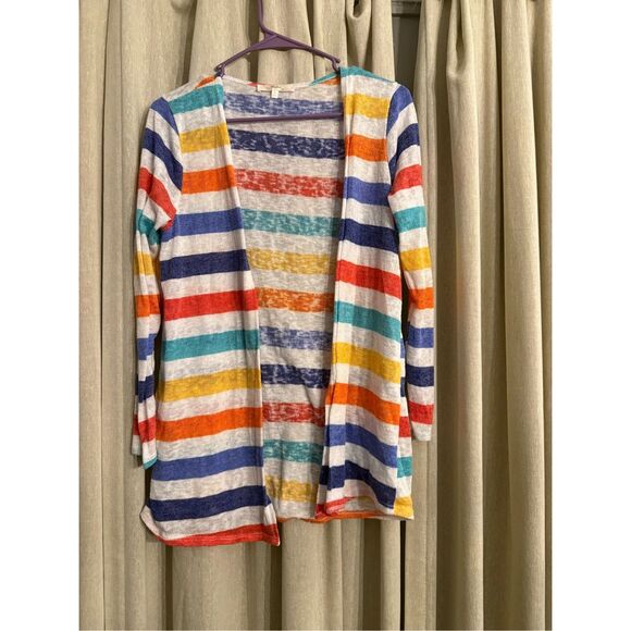 Andrée multicolored, thin cardigan size small - Picture 1 of 3
